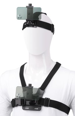 Кріплення на груди та голову для телефону екшн-камери Ulanzi U-Select MP-2 3519 фото