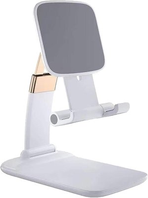 Універсальна настільна підставка Desk Phone Holder для смартфонів та планшетів Біла 1235 фото
