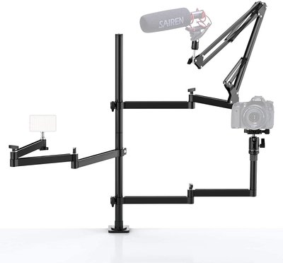 Стійка-тримач для камери мікрофона світла Ulanzi UURig Universal Desktop Livestream Stand 3167 фото